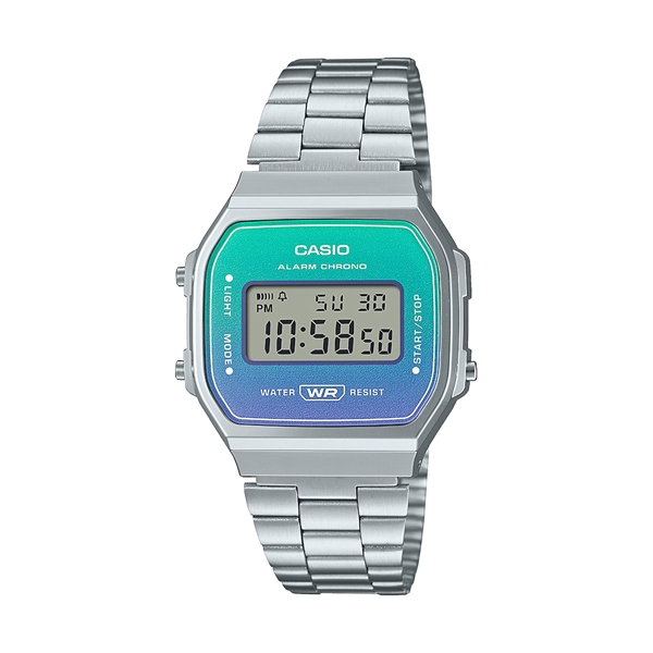 CASIO VINTAGE Mod. ICONIC - RETRO VAPORTHEME SERIE SILVER