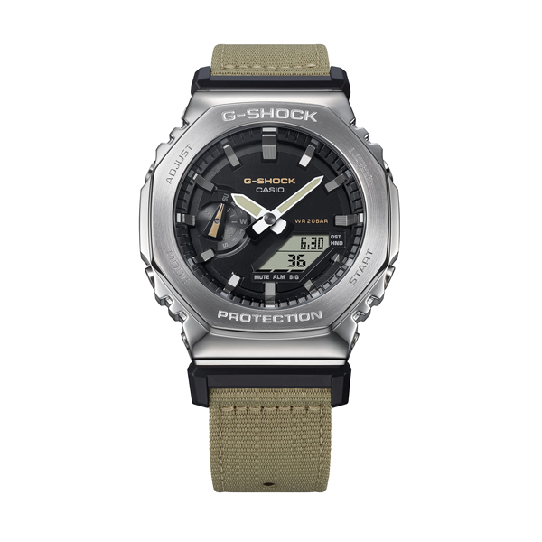 CASIO G-SHOCK Mod. OAK  METAL COVERED - UTILITY SERIE KHAKI BEIGE 5