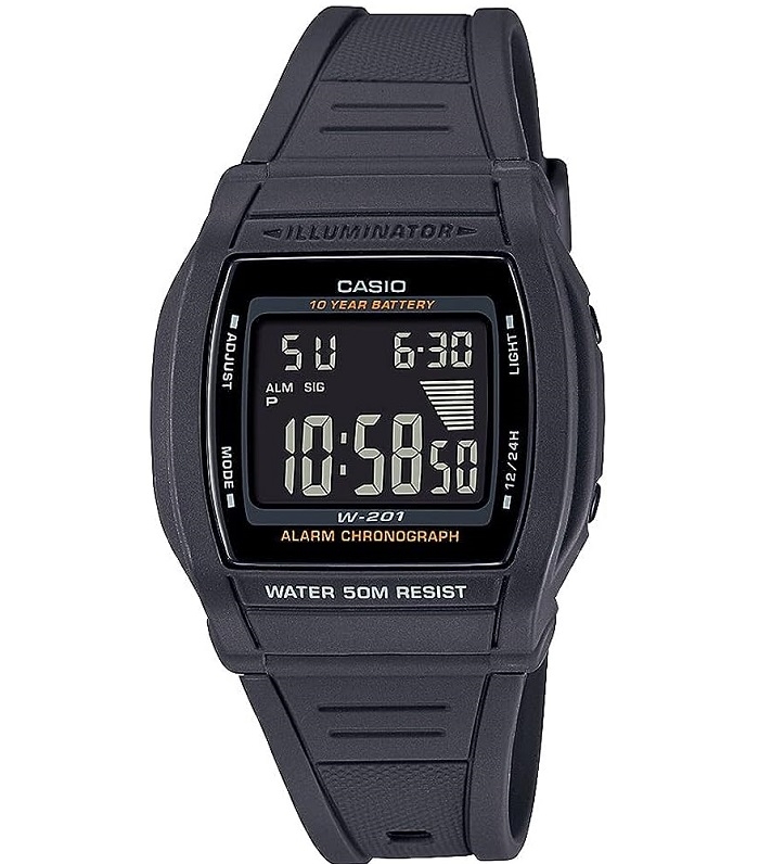 CASIO DIGITAL Mod. SPORT Bold dial. Led light. 10 Year battery