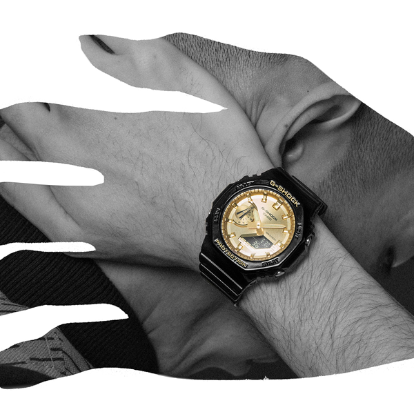 CASIO G-SHOCK Mod. OAK - Gold dial 5