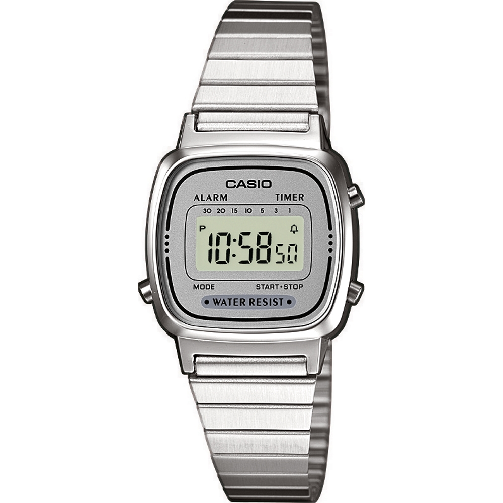 CASIO VINTAGE Mod. ICONIC MINI STEEL LIGHT GREY